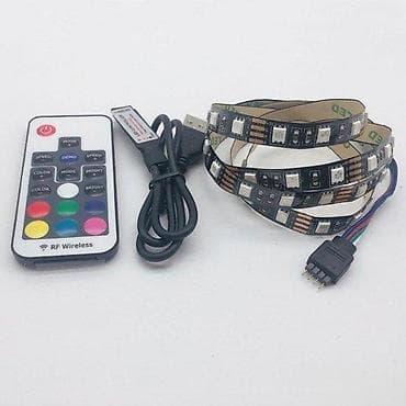 Electronics: USB RGB LED TRAKA SA RF KONTROLEROM I DALJISNKIM 5V ZA TV *Cena at lalafo.rs — 4 Electronics: USB RGB LED TRAKA SA RF KONTROLEROM I DALJISNKIM 5V ZA TV *Cena — 4