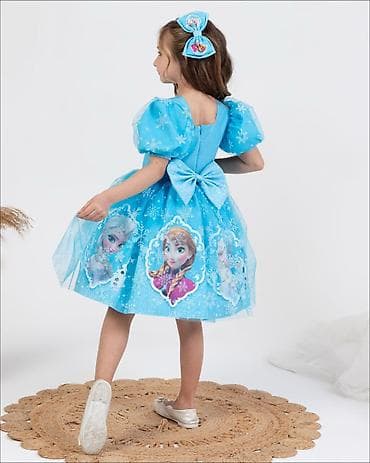 Frozen,Stitch haljinice u kompletu sa mašnom za kosu 🎀6300din na lalafo.rs — 9 Frozen,Stitch haljinice u kompletu sa mašnom za kosu 🎀6300din — 9