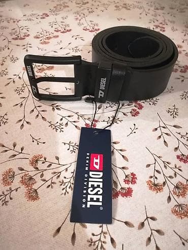 Accessories: Novi muski kozni markirani kais Diesel sa crnom snalom. Zemlja porekla at lalafo.rs — 2 Accessories: Novi muski kozni markirani kais Diesel sa crnom snalom. Zemlja porekla — 2