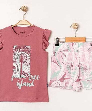 Dečiji komplet za devojčice – majica i šorts - Brend: Miniworld - at lalafo.rs — 1 Dečiji komplet za devojčice – majica i šorts - Brend: Miniworld - — 1