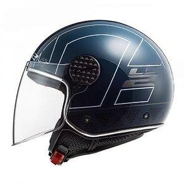 Transport: Otvorena moto kaciga sa vizirom – tamnoplava grafika - Tip at lalafo.rs — 10 Transport: Otvorena moto kaciga sa vizirom – tamnoplava grafika - Tip — 10