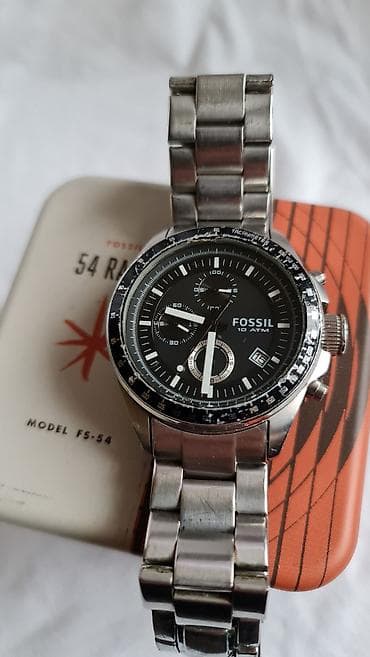 Fossil muški hronograf – model FS-54 - Nerđajući čelik: kućište i na lalafo.rs — 1 Fossil muški hronograf – model FS-54 - Nerđajući čelik: kućište i — 1