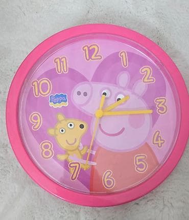 PEPPA PIG veliki zidni sat za devojčice za dečiju sobu. Moze se at lalafo.rs — 4 PEPPA PIG veliki zidni sat za devojčice za dečiju sobu. Moze se — 4