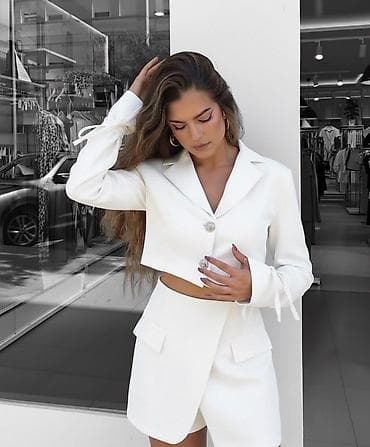 Ženski komplet – kratki sako i suknja-šorts - Dizajn: moderan na lalafo.rs Ženski komplet – kratki sako i suknja-šorts - Dizajn: moderan