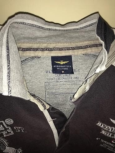 Men's T-shirt Aeronautica Militare, bоја - Siva na lalafo.rs — 5 Men's T-shirt Aeronautica Militare, bоја - Siva — 5