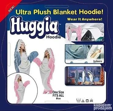 Ajkula ćebe duks za decu u dve boje Uživajte u udobnosti i zabavi sa na lalafo.rs — 2 Ajkula ćebe duks za decu u dve boje Uživajte u udobnosti i zabavi sa — 2