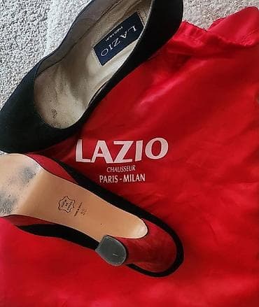 Lazio cipele, 38 broj, crni pliš gore crvena štikla i platforma na lalafo.rs — 3 Lazio cipele, 38 broj, crni pliš gore crvena štikla i platforma — 3
