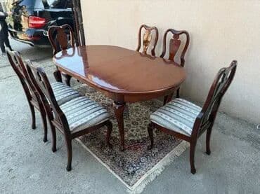 Stilske garniture: Stilski CHERRY trpezarijski sto i 6 stolica - ODLIČNO STANJE 🍽️✨ na lalafo.rs — 12 Stilske garniture: Stilski CHERRY trpezarijski sto i 6 stolica - ODLIČNO STANJE 🍽️✨ — 12