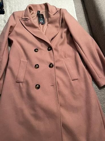 Ženski kaput – Italy Moda - Model: dupli red dugmadi na lalafo.rs — 1 Ženski kaput – Italy Moda - Model: dupli red dugmadi — 1