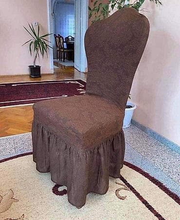 Navlake za stolice sa karnerima 6kom na lalafo.rs — 3 Navlake za stolice sa karnerima 6kom — 3