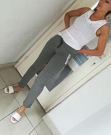 Women's Sweatsuits: Prelepi sivi Donji deo Extra model i kvalitet uvoz Turska Glatki pamuk at lalafo.rs — 6 Women's Sweatsuits: Prelepi sivi Donji deo Extra model i kvalitet uvoz Turska Glatki pamuk — 6