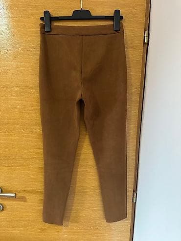 ZARA Pantalone velur 38 (M) Kao nove, u dve boje, sa elastinom i na lalafo.rs — 2 ZARA Pantalone velur 38 (M) Kao nove, u dve boje, sa elastinom i — 2
