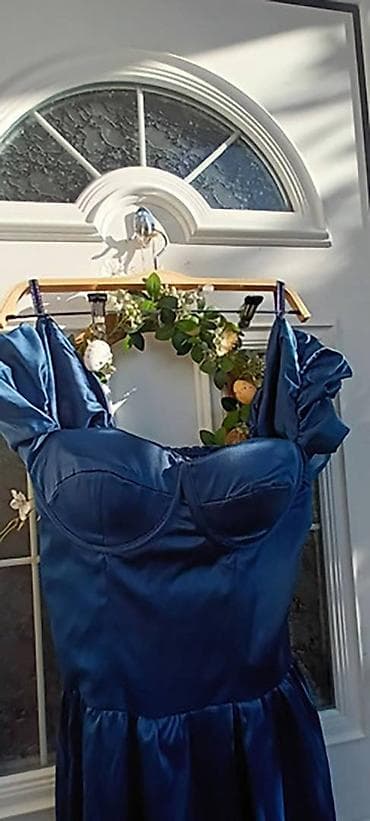 Svečana korset haljina, otmene zagasitije plave nijanse, jednom na lalafo.rs — 2 Svečana korset haljina, otmene zagasitije plave nijanse, jednom — 2