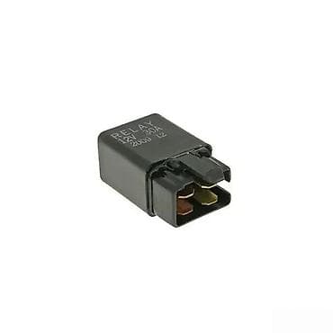 Crni automobilski relej sa specifikacijama 12V i 30A. Dizajniran je za na lalafo.rs Crni automobilski relej sa specifikacijama 12V i 30A. Dizajniran je za
