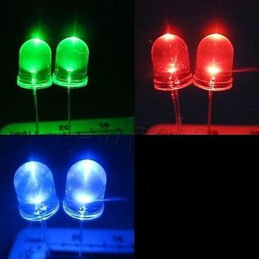 LED diode 10 mm – paket 10 komada - Tip: okrugla through‑hole LED (2 at lalafo.rs — 2 LED diode 10 mm – paket 10 komada - Tip: okrugla through‑hole LED (2 — 2