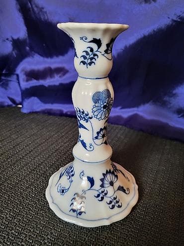 Svecnjak nov,vintaz Blue Danube Japan. Svecnjak porcelanski,sve na na lalafo.rs — 2 Svecnjak nov,vintaz Blue Danube Japan. Svecnjak porcelanski,sve na — 2