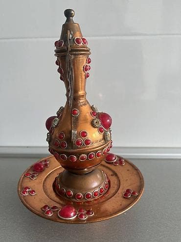 Bakarni suveniri Turska. Stanje kao na slici. Ibrik je 750din Ukrasni na lalafo.rs — 6 Bakarni suveniri Turska. Stanje kao na slici. Ibrik je 750din Ukrasni — 6