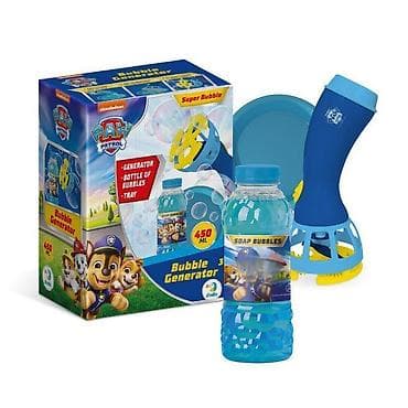 PAW Patrol set za pravljenje sapunica – Bubble Generator - Komplet na lalafo.rs PAW Patrol set za pravljenje sapunica – Bubble Generator - Komplet