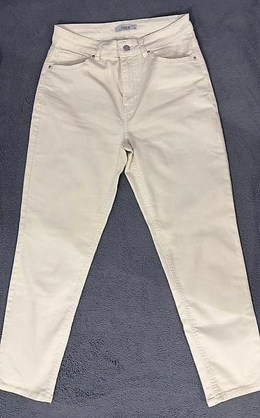 Svetlo zute farmerke XSIDE – mom fit model - Boja: svetlo zuta - na lalafo.rs — 2 Svetlo zute farmerke XSIDE – mom fit model - Boja: svetlo zuta - — 2