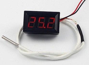 Digitalni termometar sa sondom i LED displejem - Merenje temperature na lalafo.rs Digitalni termometar sa sondom i LED displejem - Merenje temperature