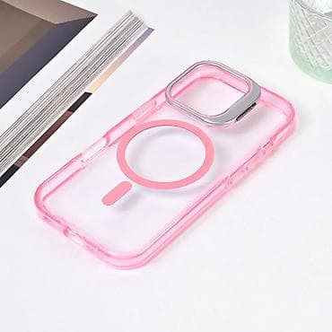Maska Magsafe transparent za iPhone 16 Pro 6.3 pink. Uz brzu dostavu i na lalafo.rs — 1 Maska Magsafe transparent za iPhone 16 Pro 6.3 pink. Uz brzu dostavu i — 1