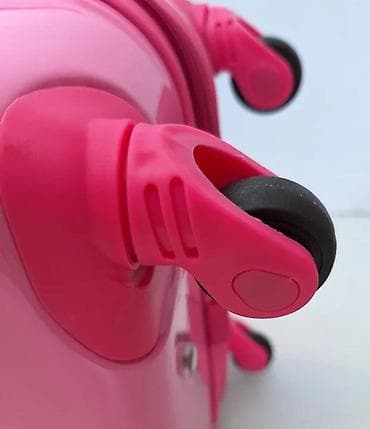 za svaki dan: Dečji kofer na točkiće – ružičasti, sa motivima popularnih lutkica i at lalafo.rs — 5 za svaki dan: Dečji kofer na točkiće – ružičasti, sa motivima popularnih lutkica i — 5