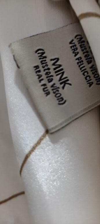 Luksuzna bunda od belog nerca i risa 40 na lalafo.rs — 5 Luksuzna bunda od belog nerca i risa 40 — 5