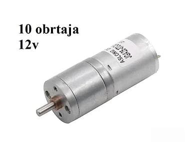 Electric Motors: DC motor sa reduktorom – 12V, 10 o/min Opis: - Kompaktan metalni DC at lalafo.rs — 2 Electric Motors: DC motor sa reduktorom – 12V, 10 o/min Opis: - Kompaktan metalni DC — 2
