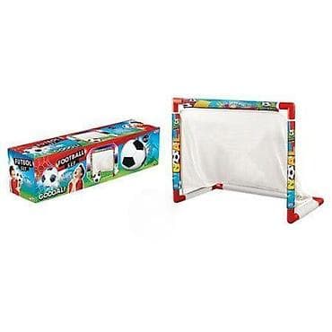Kids' Sports Toys: Dečiji fudbalski set – gol sa mrežom - Komplet sadrži: mini gol sa at lalafo.rs — 1 Kids' Sports Toys: Dečiji fudbalski set – gol sa mrežom - Komplet sadrži: mini gol sa — 1