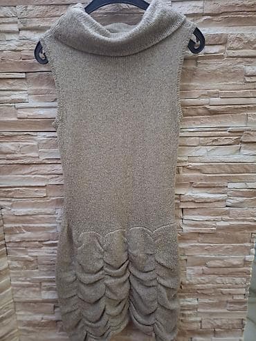 kom sa etiketom: Pletena haljina bez rukava – MISS TWO - Boja: svetlosiva/melirana at lalafo.rs — 4 kom sa etiketom: Pletena haljina bez rukava – MISS TWO - Boja: svetlosiva/melirana — 4