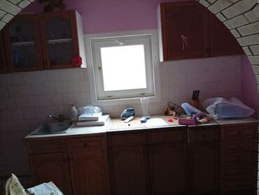 Kitchen furniture: Kuhinjski elementi – komplet visećih i donjih ormarića - Materijal at lalafo.rs — 2 Kitchen furniture: Kuhinjski elementi – komplet visećih i donjih ormarića - Materijal — 2