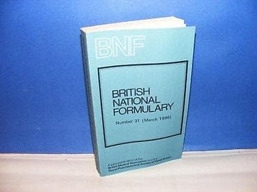 British national formulary number 31 (March 1996). British Medical na lalafo.rs British national formulary number 31 (March 1996). British Medical