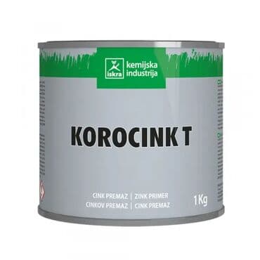 Korocink T 1KG je specijalni premaz na bazi cinka, namenjen zaštiti na lalafo.rs Korocink T 1KG je specijalni premaz na bazi cinka, namenjen zaštiti