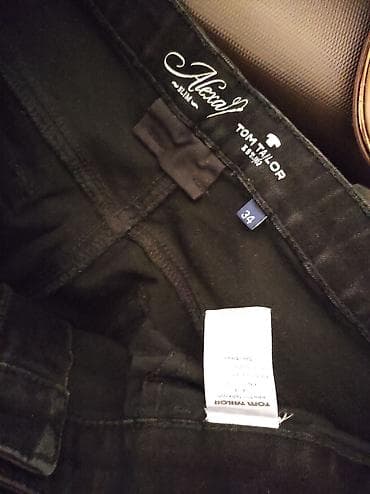 Tom Teilor crne pantalone veličina 34. Poluobim struka 45/50, dužina na lalafo.rs — 2 Tom Teilor crne pantalone veličina 34. Poluobim struka 45/50, dužina — 2