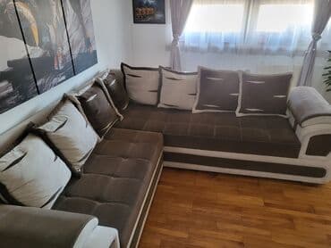 Matresses: Ugaona garnitura sa tabureom - Velika L forma sa prostranim ležajnim at lalafo.rs — 7 Matresses: Ugaona garnitura sa tabureom - Velika L forma sa prostranim ležajnim — 7