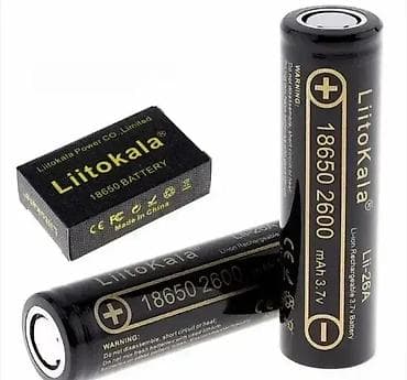 18650 LiitoKala Li-Ion 3.7V Punjiva Baterija 2600mAh 26A Dobro došli na lalafo.rs — 1 18650 LiitoKala Li-Ion 3.7V Punjiva Baterija 2600mAh 26A Dobro došli — 1