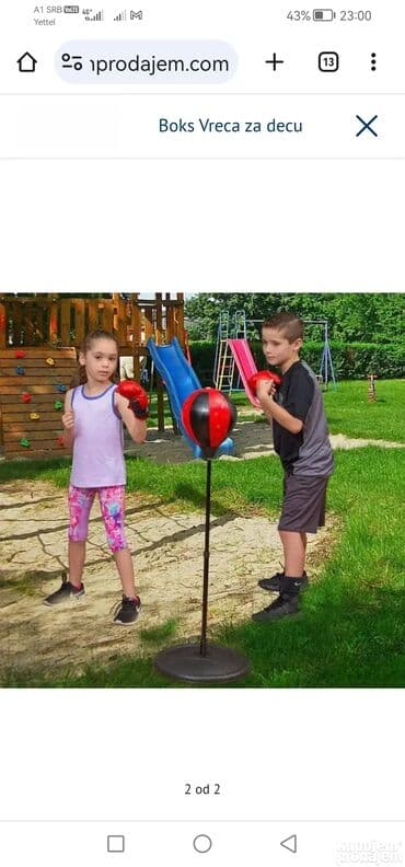 Bok Vreća za Decu sa Stalkom 🥊👦👧 Dečija bokserska vreća, koja na lalafo.rs Bok Vreća za Decu sa Stalkom 🥊👦👧 Dečija bokserska vreća, koja