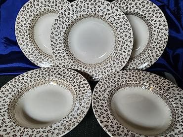 Antiques: Tanjiri engkeski Ironstone duboki iz 70ih.god. Engleski duboki at lalafo.rs — 1 Antiques: Tanjiri engkeski Ironstone duboki iz 70ih.god. Engleski duboki — 1