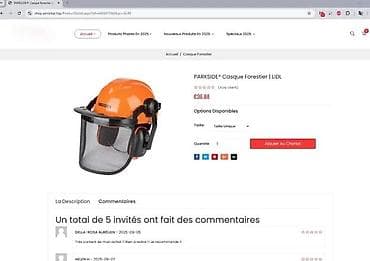 Home & Garden: PARKSIDE Forestry Safety Helmet – šlem za šumarstvo sa vizirom i at lalafo.rs — 5 Home & Garden: PARKSIDE Forestry Safety Helmet – šlem za šumarstvo sa vizirom i — 5