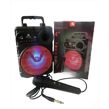 Bluetooth Zvučnik Karaoke - KTS 1512 🎤 Novo, u original pakovanju na lalafo.rs — 2 Bluetooth Zvučnik Karaoke - KTS 1512 🎤 Novo, u original pakovanju — 2