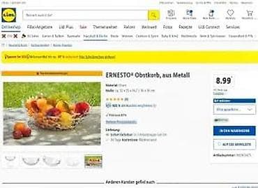 Home Decor: ERNESTO korpa za voće, metalna - Materijal: metal (gvožđe), bez BPA - at lalafo.rs — 8 Home Decor: ERNESTO korpa za voće, metalna - Materijal: metal (gvožđe), bez BPA - — 8