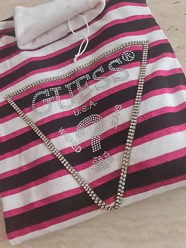 Ženski džemper s rol-kragnom GUESS - Model: prugasti džemper s at lalafo.rs — 3 Ženski džemper s rol-kragnom GUESS - Model: prugasti džemper s — 3