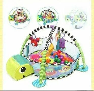 Igračke: 3u1 bebi gimnastika i bazen Kornjača 🧸🐢 Model 50-00-3500-00 na lalafo.rs Igračke: 3u1 bebi gimnastika i bazen Kornjača 🧸🐢 Model 50-00-3500-00