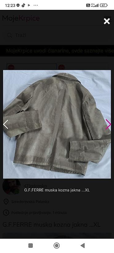 RASPRODAJA!!G.F.FERRE muska kozna jakna. Bez na lalafo.rs — 3 RASPRODAJA!!G.F.FERRE muska kozna jakna. Bez — 3