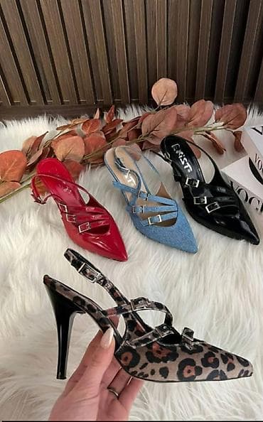 Ženske slingback salonke sa špicastim vrhom i tankom visokom štiklom na lalafo.rs — 1 Ženske slingback salonke sa špicastim vrhom i tankom visokom štiklom — 1