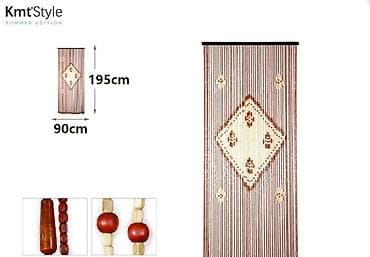 Zavesa od drvenih perli – dekorativna i praktična Dimenzije: 195 cm x na lalafo.rs — 4 Zavesa od drvenih perli – dekorativna i praktična Dimenzije: 195 cm x — 4
