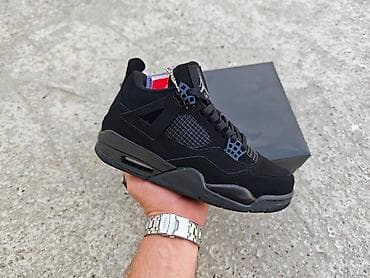 Model: Jordan 4 Retro “Black Cat” Boja: potpuna crna (triple black) na lalafo.rs — 1 Model: Jordan 4 Retro “Black Cat” Boja: potpuna crna (triple black) — 1