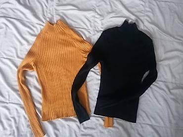 Ženski set od 2 uska džempera s rol-kragnom. - Model: pripijeni na lalafo.rs — 1 Ženski set od 2 uska džempera s rol-kragnom. - Model: pripijeni — 1