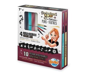 Buki Professional Studio – Set za privremene tetovaže - Set sadrži 4 na lalafo.rs Buki Professional Studio – Set za privremene tetovaže - Set sadrži 4