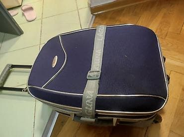 Kofer LAGUNA srednji platneni ispravan dobar plavi oko 50 /40 /25 na lalafo.rs — 9 Kofer LAGUNA srednji platneni ispravan dobar plavi oko 50 /40 /25 — 9